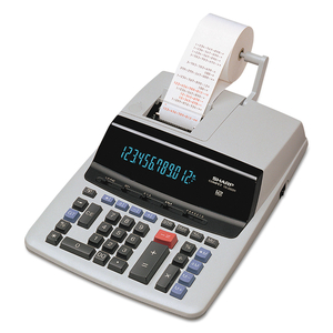 VX2652H TWO-COLOR PRINTING CALCULATOR, BLACK/RED PRINT, 4.8 LINES/SEC by Sharp Electronics Corporation