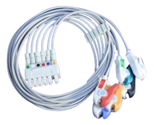 ECG LEADWIRE SET, 6-LEAD GROUPED GRABBER AHA , 51 IN by GE Medical Systems Information Technology (GEMSIT)