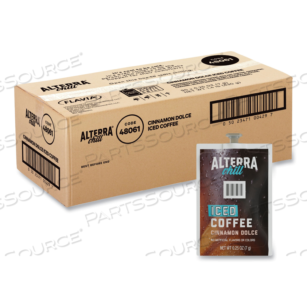 ALTERRA CINNAMON DOLCE ICED COFFEE FRESHPACK, ICED CINNAMON DOLCE, 0.25 OZ POUCH by FLAVIA