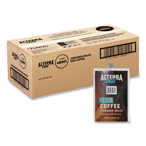 ALTERRA CINNAMON DOLCE ICED COFFEE FRESHPACK, ICED CINNAMON DOLCE, 0.25 OZ POUCH, 90/CARTON by FLAVIA