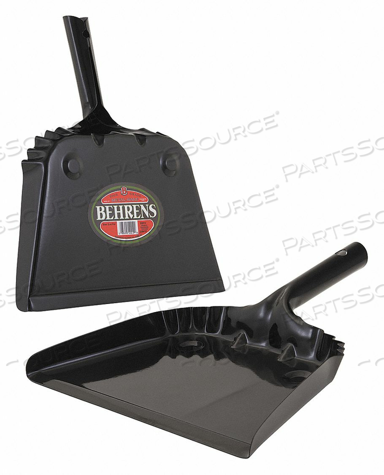 DUST PAN BLACK STEEL by Behrens DUST PAN BLACK STEEL by Behrens