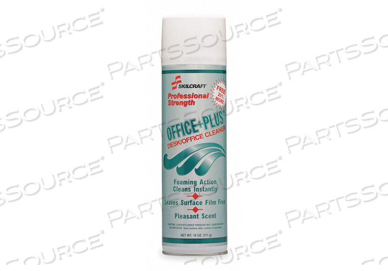 OFFICE FURNITURE CLEANER FOAM 18 OZ. by Ability One OFFICE FURNITURE CLEANER FOAM 18 OZ. by Ability One