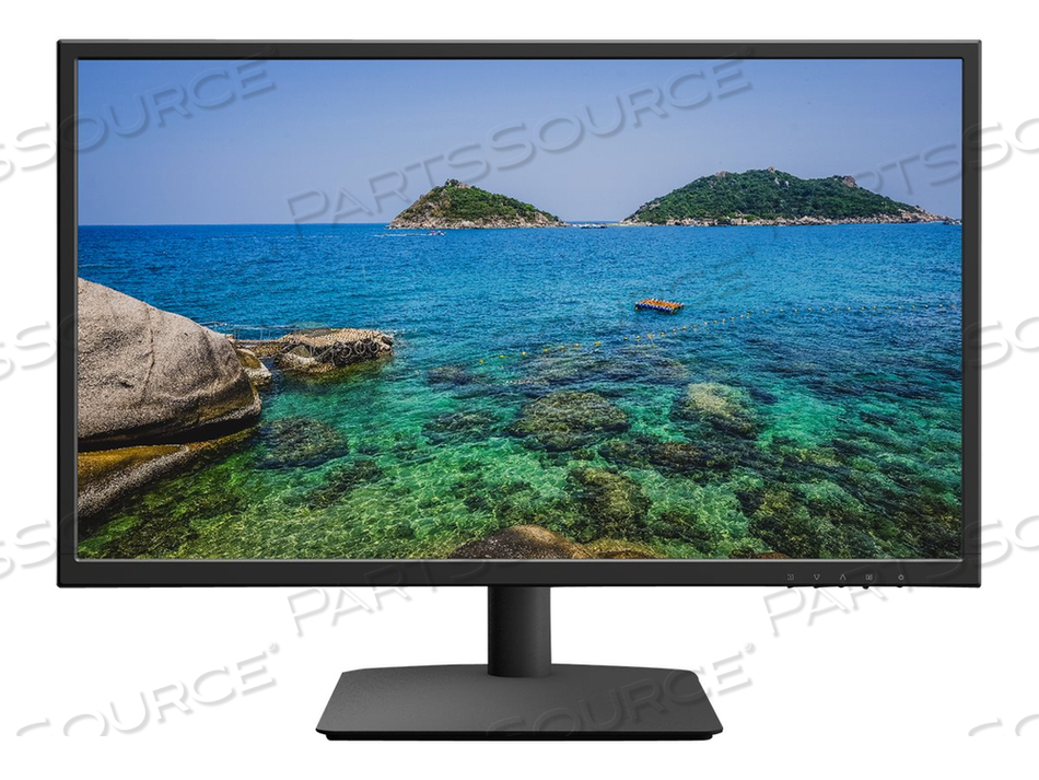 24IN BLACK WIDE LED LCD WITH WIDE VIEWING ANGLES, ANALOG AND HDMI INPUTS, AND SP by Planar Systems
