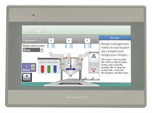 GRAPHICAL TOUCH PANEL TFT COLOR 24VDC by Weintek