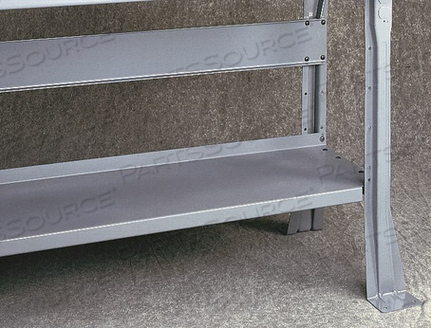 LOWER SHELF 72 W X 14 D X 1 IN H GRAY by Tennsco Corp.