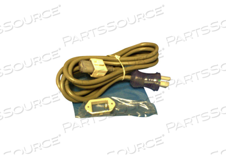 POWER CORD, AC, FOR USE WITH: FOR 806 VENTILATOR by Puritan Bennett - Covidien