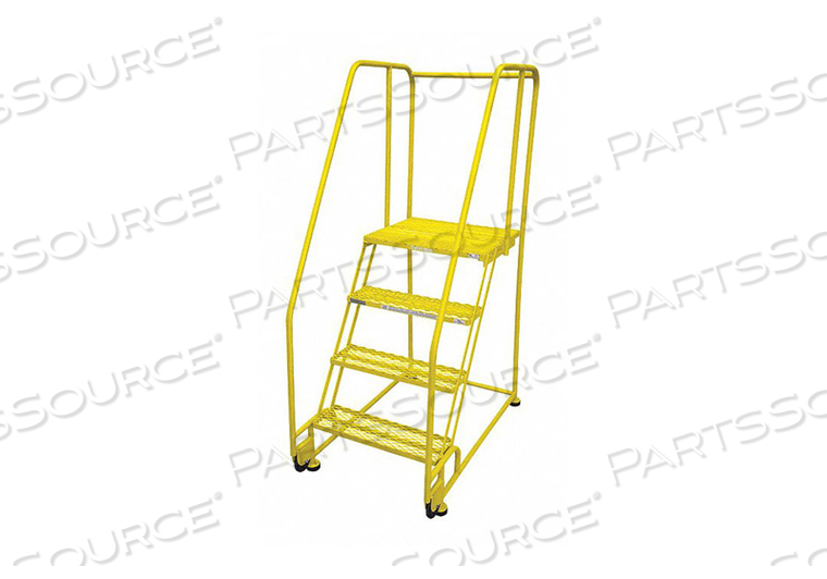 TILT AND ROLL LDR STEEL 70IN. H. YELLOW by Cotterman