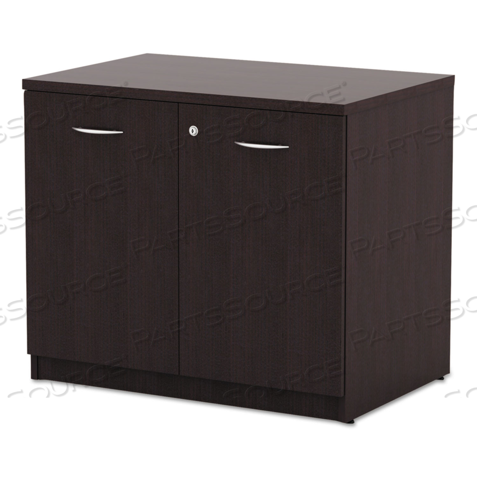 ALERA VALENCIA SERIES STORAGE CABINET, 34.13W X 22.78D X 29.5H, ESPRESSO by Alera ALERA VALENCIA SERIES STORAGE CABINET, 34.13W X 22.78D X 29.5H, ESPRESSO by Alera