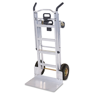 3-IN-1 CONVERTIBLE HAND TRUCK, 800 LB TO 1,000 LB CAPACITY, 21.06 X 21.85 X 48.03, ALUMINUM by Cosco