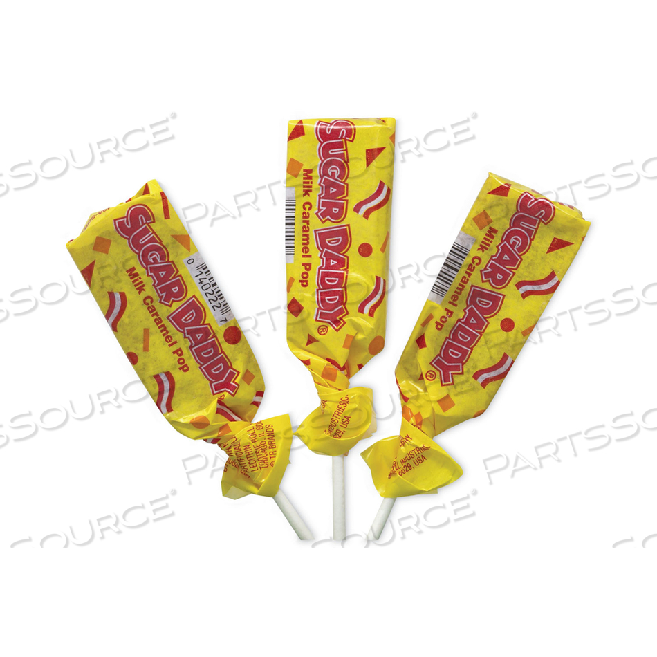 MILK CARAMEL POPS, 0.47 OZ, 48 COUNT 