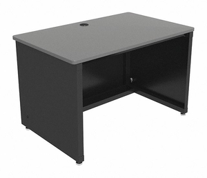 ENCLOSED DESK CD SERIES 48 W GRAY TOP by Versa Products, Inc.