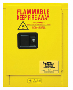 FLAMMABLE LIQUID SAFETY CABINET 4 GAL. by Condor