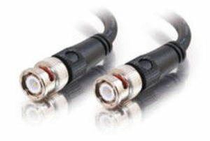 VIDEO CABLE, C2G, (1) BNC MALE CONNECTOR TYPE 1, (1) BNC MALE CONNECTOR TYPE 2, 3FT LENGTH, 75OHM RESISTANCE, NDAA 889, REACH, ROHS, TSCA ST by Legrand AV (C2G)