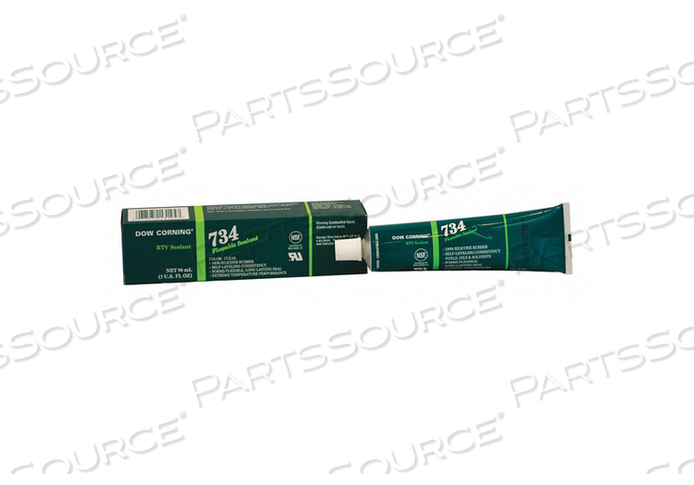 SEALANT SILICONE BASE CLEAR TUBE by Dow Corning SEALANT SILICONE BASE CLEAR TUBE by Dow Corning