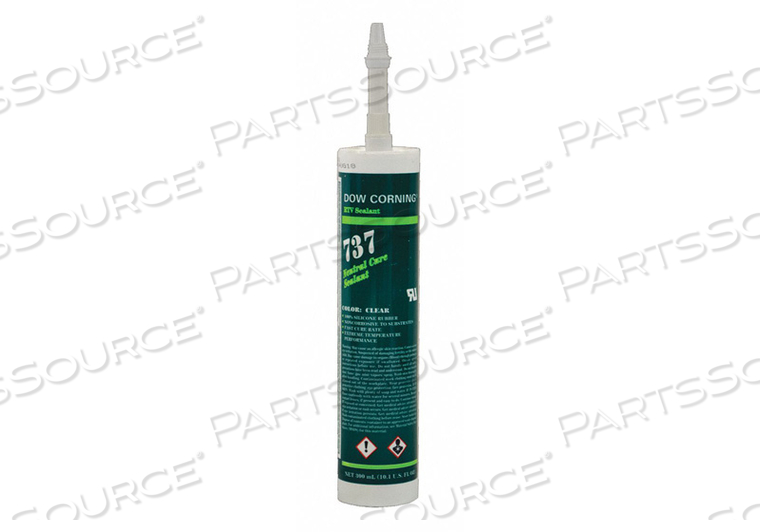 SEALANT SILICONE BASE CLEAR CARTRIDGE by Dow Corning