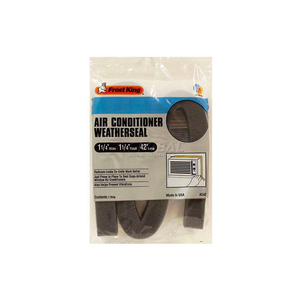 FROST KING AIR CONDITIONER WEATHERSEAL, 1-1/4" X 1-1/4" by Thermwell Products Co., Inc.