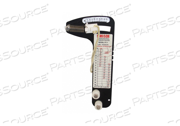 TENSION GAUGE 70 TO 800 LB. by Locoloc