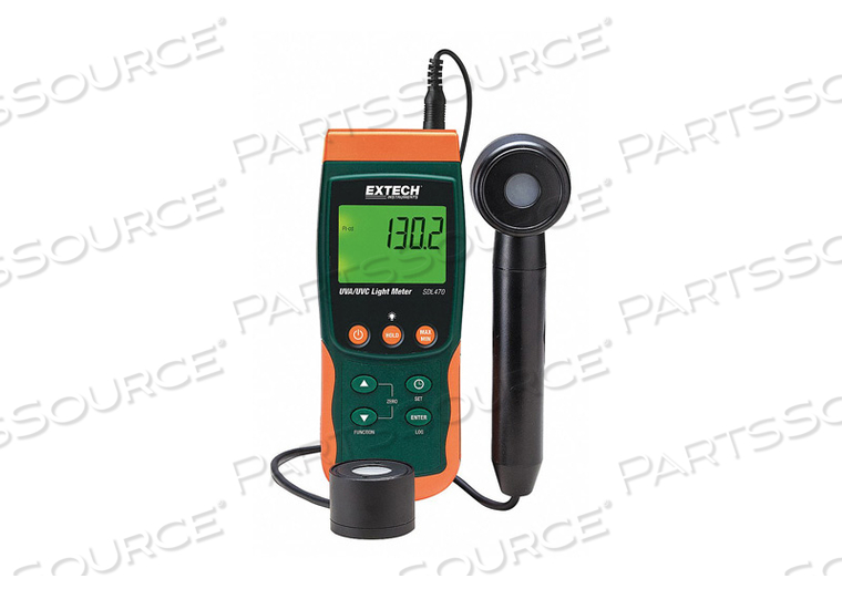 LIGHT METER UVA AND UVC BACKLIT LCD by Extech Instruments LIGHT METER UVA AND UVC BACKLIT LCD by Extech Instruments