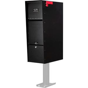 LLA2SUP SUPREME ALUMINUM LETTER LOCKER MAILBOX BLACK by Jayco Industries