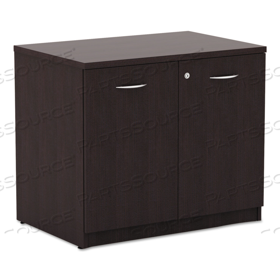 ALERA VALENCIA SERIES STORAGE CABINET, 34.13W X 22.78D X 29.5H, ESPRESSO by Alera ALERA VALENCIA SERIES STORAGE CABINET, 34.13W X 22.78D X 29.5H, ESPRESSO by Alera