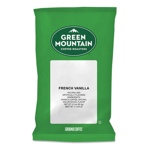 FRENCH VANILLA COFFEE FRACTION PACKS, 2.2 OZ, 50/CARTON by Green Mountain Coffee