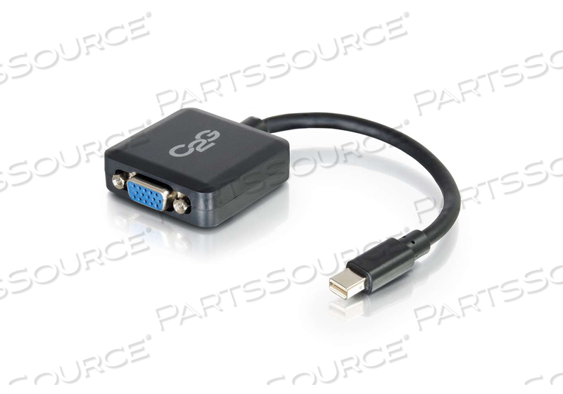 8IN C2G MINI DISPLAYPORT M TO VGA F BLK by Legrand AV (C2G)