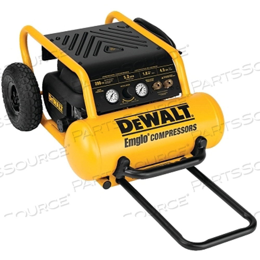 PORTABLE AIR COMPRESSOR 4.5 GAL HOT DOG by DeWalt PORTABLE AIR COMPRESSOR 4.5 GAL HOT DOG by DeWalt