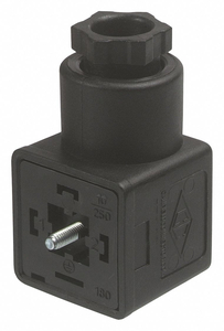 SOLENOID VALVE CONNECTOR FORM A ISO DIN by Canfield Ind.