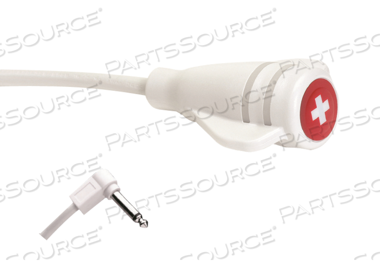 CLEANCALL 8900 CALL CORD, 1/4" PHONE PLUG, DOUBLE, 10' by Crest Healthcare