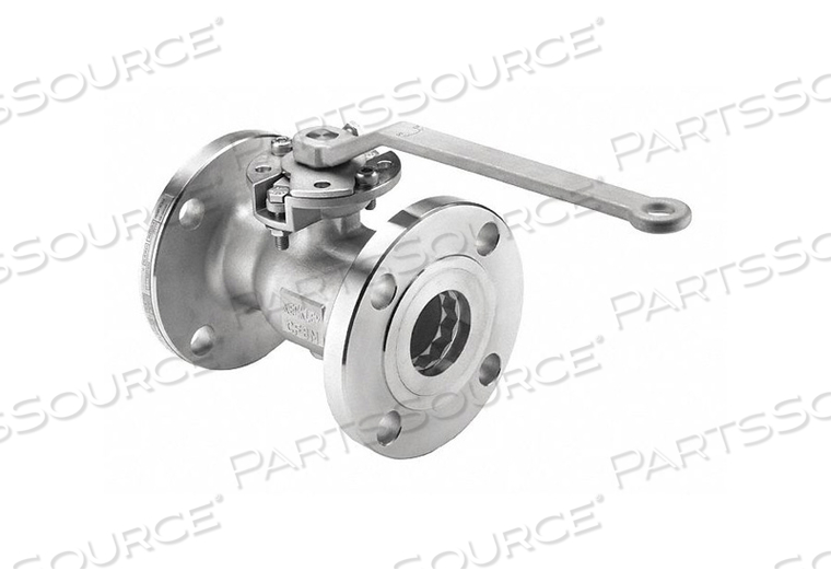 BALL VALVE SS 300 LB FLANGE 3IN 275 CWP by Keckley BALL VALVE SS 300 LB FLANGE 3IN 275 CWP by Keckley