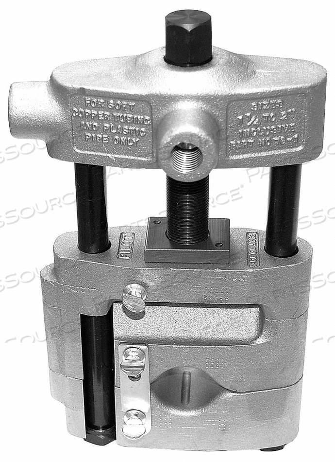 COPPER PIPE SHUT OFF TOOL 1-1/4-2 IN CAP by Wheeler-Rex COPPER PIPE SHUT OFF TOOL 1-1/4-2 IN CAP by Wheeler-Rex