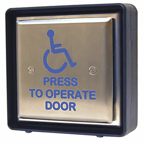 HANDICAP DOOR ACCESS SWITCH PUSH BUTTON by MS Sedco