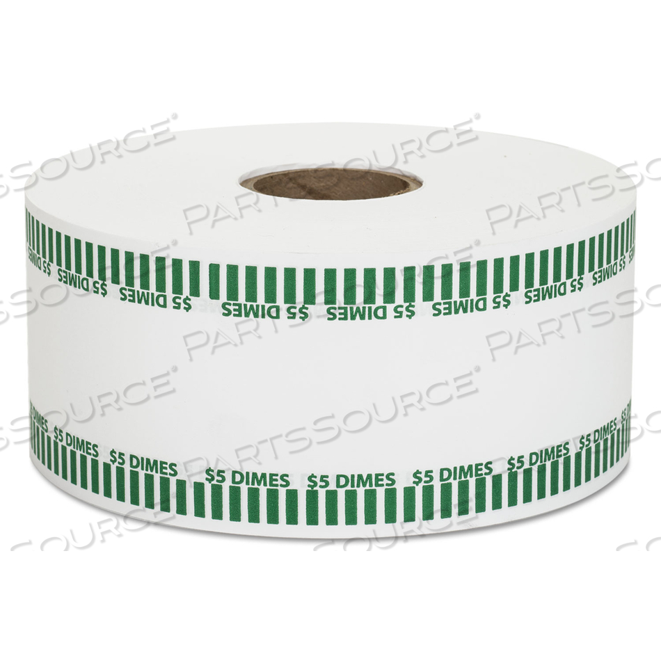 AUTOMATIC COIN ROLLS, DIMES, $5, 1900 WRAPPERS/ROLL AUTOMATIC COIN ROLLS, DIMES, $5, 1900 WRAPPERS/ROLL
