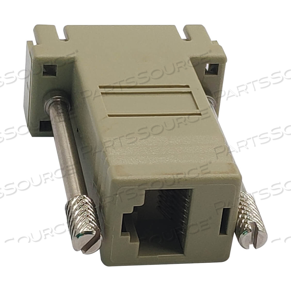 RJ45 FEMALE - DB9 FEMALE STRAIGHT THROUGH WIRING MODULAR SERIAL ADAPTER by Tripp Lite
