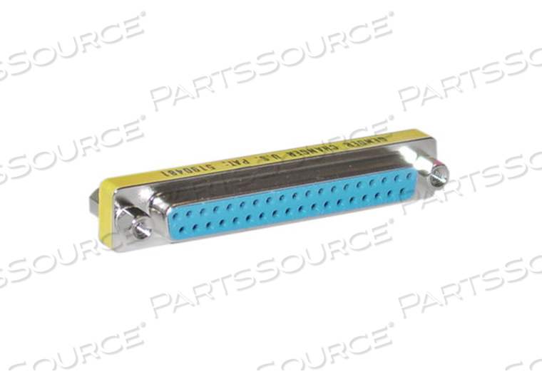 SERIAL MINI GENDER CHANGER/COUPLER, DB37 FEMALE PLUG CONNECTION, 0.06 LBS by CableWholesale