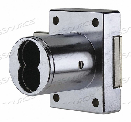 CABINET DEAD BOLT KEY SFIC BRUSHEDCHROME 