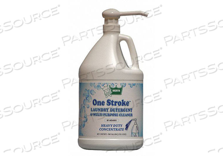 LIQUID DETERGENT 1 GAL. BOTTLE PK4 by Werth Sanitary Supply