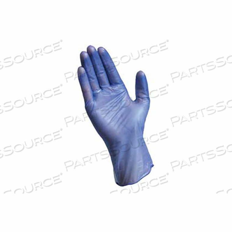 AMBI-DEX 64-V77BPF INDUSTRIAL GRADE HD VINYL GLOVES, 5 MIL, POWDER-FREE, M, BLUE, 100/BOX by Protective Industrial Products