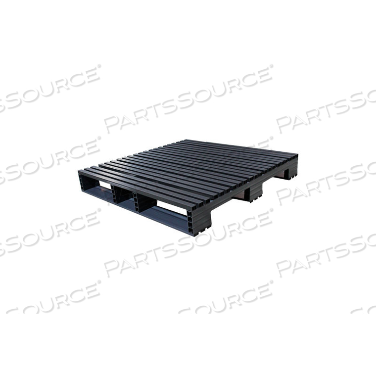 PLASTIC PALLET 45 X 45 FOUR-WAY ENTRY 3000 FORK CAPACITY by Jifram Extrusions, Inc.