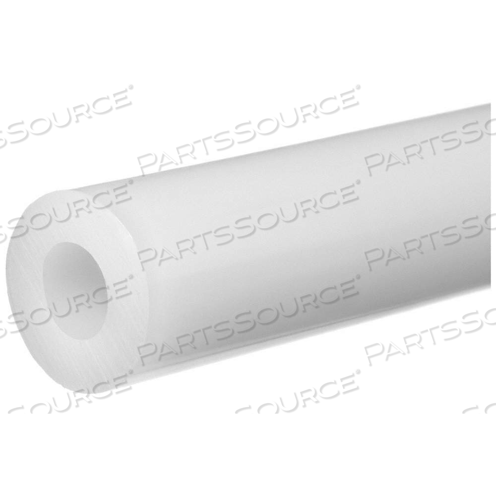 ULTRA SOFT SILICONE TUBING, SILICONE, 1/8 IN ID, 1/4 IN OD, 10 FT LG, WHITE, NOT REINFORCED by Approved Vendor