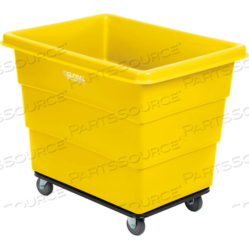 PLASTIC BULK BOX TRUCK, 12 BUSHEL, STEEL CHASSIS BASE YELLOW by Approved Vendor PLASTIC BULK BOX TRUCK, 12 BUSHEL, STEEL CHASSIS BASE YELLOW by Approved Vendor