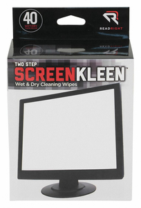 SCREEN WIPES PK40 by Read Right