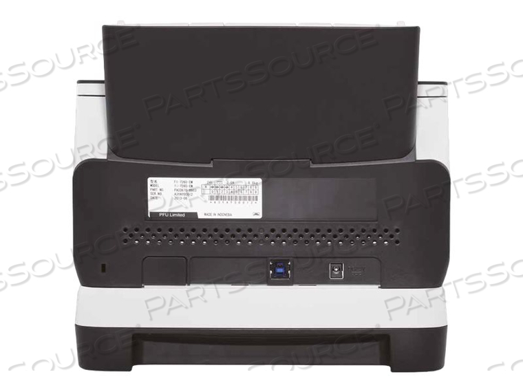 FUJITSU FI-7280 - DOCUMENT SCANNER - DUPLEX - 8.5 IN X 14 IN - 600 DPI X 600 DPI - UP TO 80 PPM (MONO) / UP TO 80 PPM (COLOR) - ADF ( 80 SHEETS ) - UP TO 6000 SCANS PER DAY - USB 3.0 