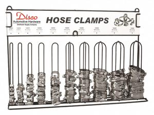 HOSE CLAMP ASSORTMENT 100 PC by Disco