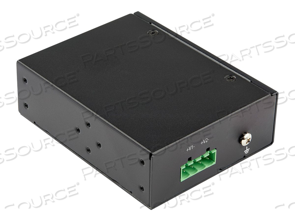 INDUSTRIAL 5 PORT GIGABIT POE SWITCH, 30W, POWER OVER ETHERNET SWITCH, HARDENED GBE POE+ UNMANAGED SWITCH, RUGGED HIGH POWER GIGABIT NETWORK by StarTech.com Ltd. INDUSTRIAL 5 PORT GIGABIT POE SWITCH, 30W, POWER OVER ETHERNET SWITCH, HARDENED GBE POE+ UNMANAGED SWITCH, RUGGED HIGH POWER GIGABIT NETWORK by StarTech.com Ltd.