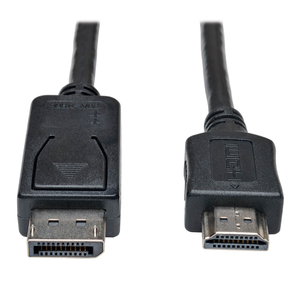 DISPLAYPORT TO HDMI ADAPTER CABLE (M/M), 10 FT by Tripp Lite DISPLAYPORT TO HDMI ADAPTER CABLE (M/M), 10 FT by Tripp Lite