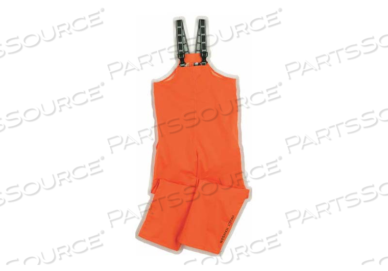 RAIN BIB OVERALL UNRATED ORANGE 4XL by Helly Hansen