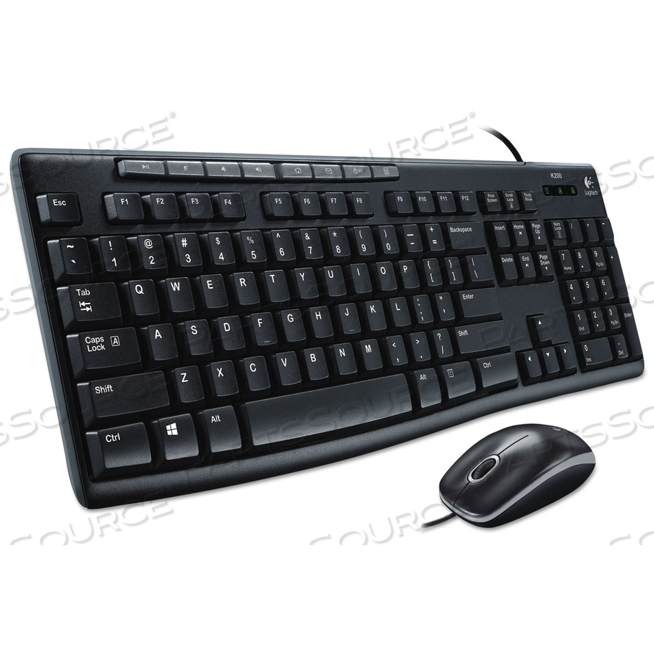 LOGITECH MEDIA COMBO MK200 - KEYBOARD AND MOUSE SET - USB - ENGLISH 