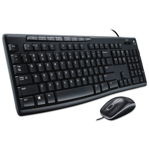 LOGITECH MEDIA COMBO MK200 - KEYBOARD AND MOUSE SET - USB - ENGLISH by Logitech