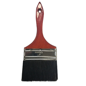 INDUSTRIAL PAINT BRUSH, 2 IN W, 2 IN TRIM, BLACK BRISTLE, WOOD HANDLE by Magnolia Brush